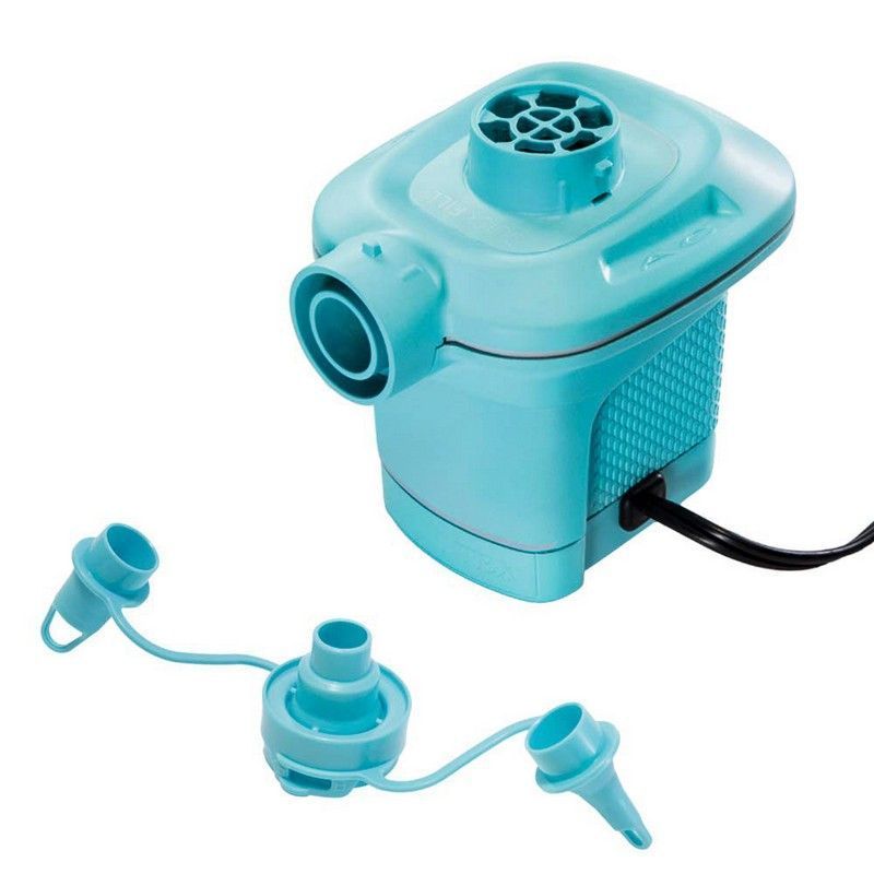 Фото Насос электрический Quick-Fill Intex 220В от бытовой сети, 3 насадки в комплекте 58640