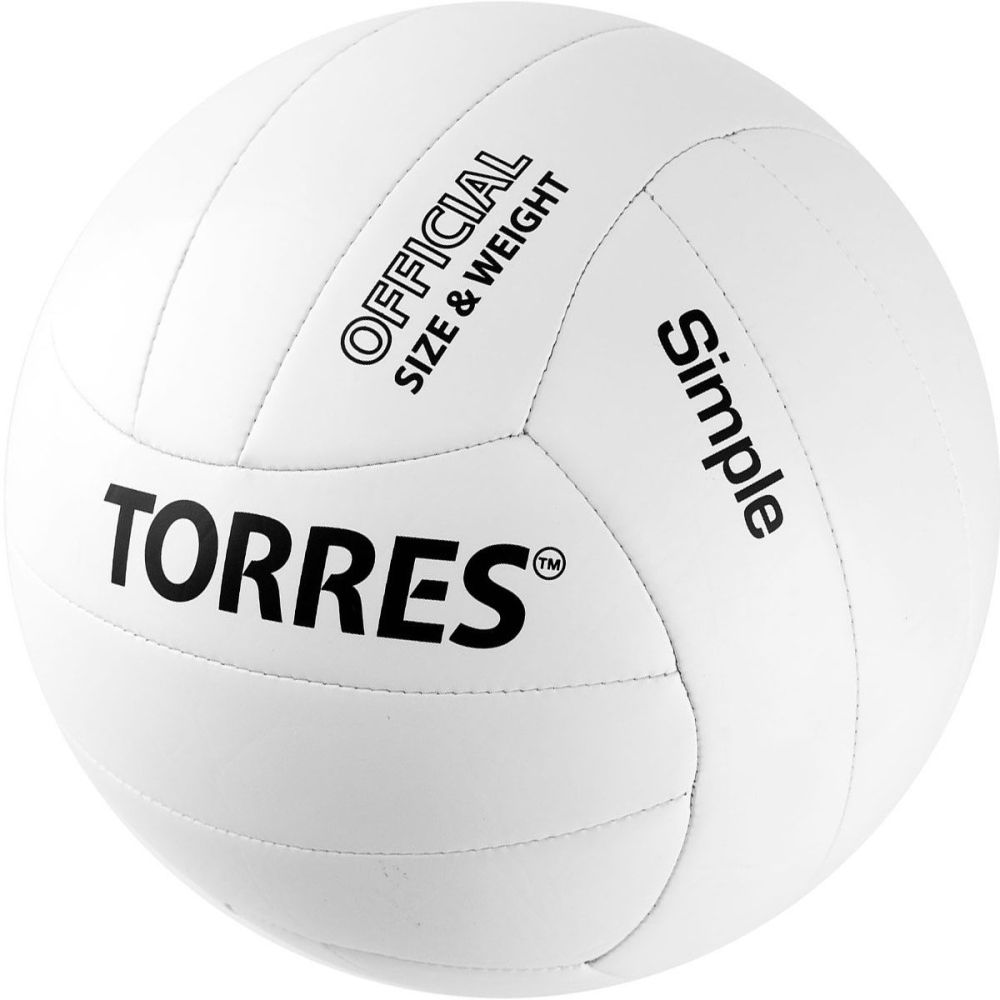 Фото Мяч волейбольный TORRES Simple V32105, размер 5