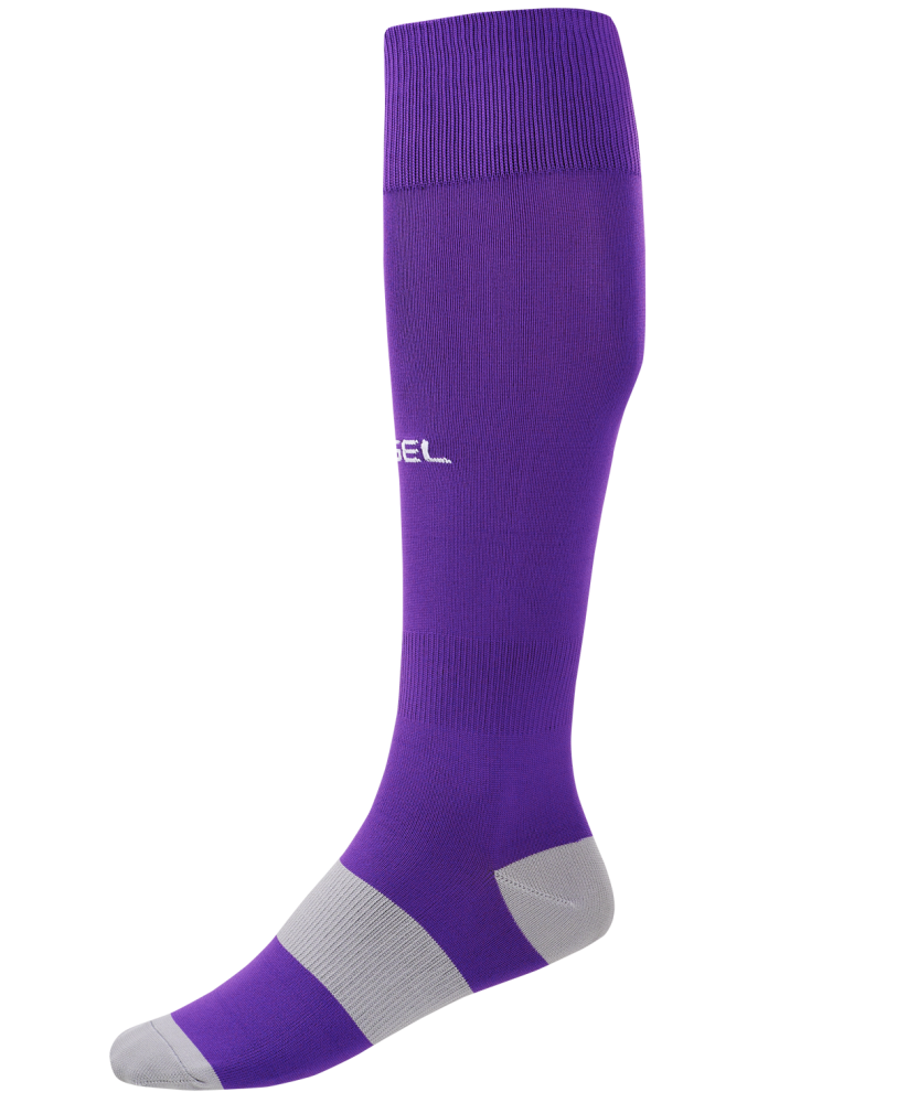 Фото Гетры футбольные CAMP BASIC SOCKS, фиолетовый/серый/белый