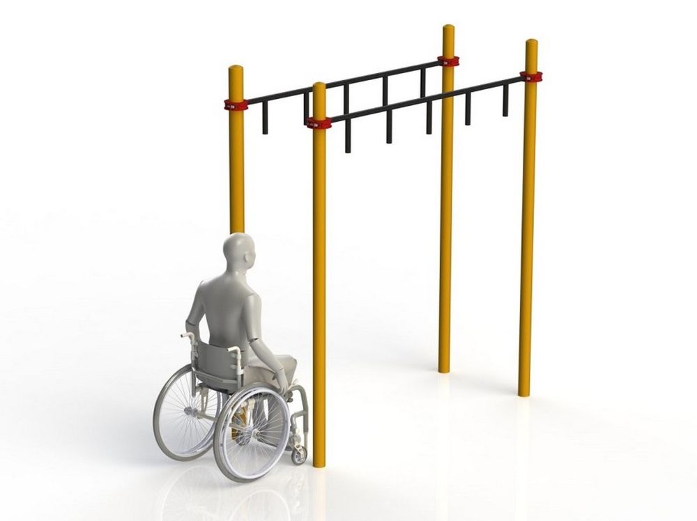 Фотографии Рукоход параворкаут Молот Pioner A11834