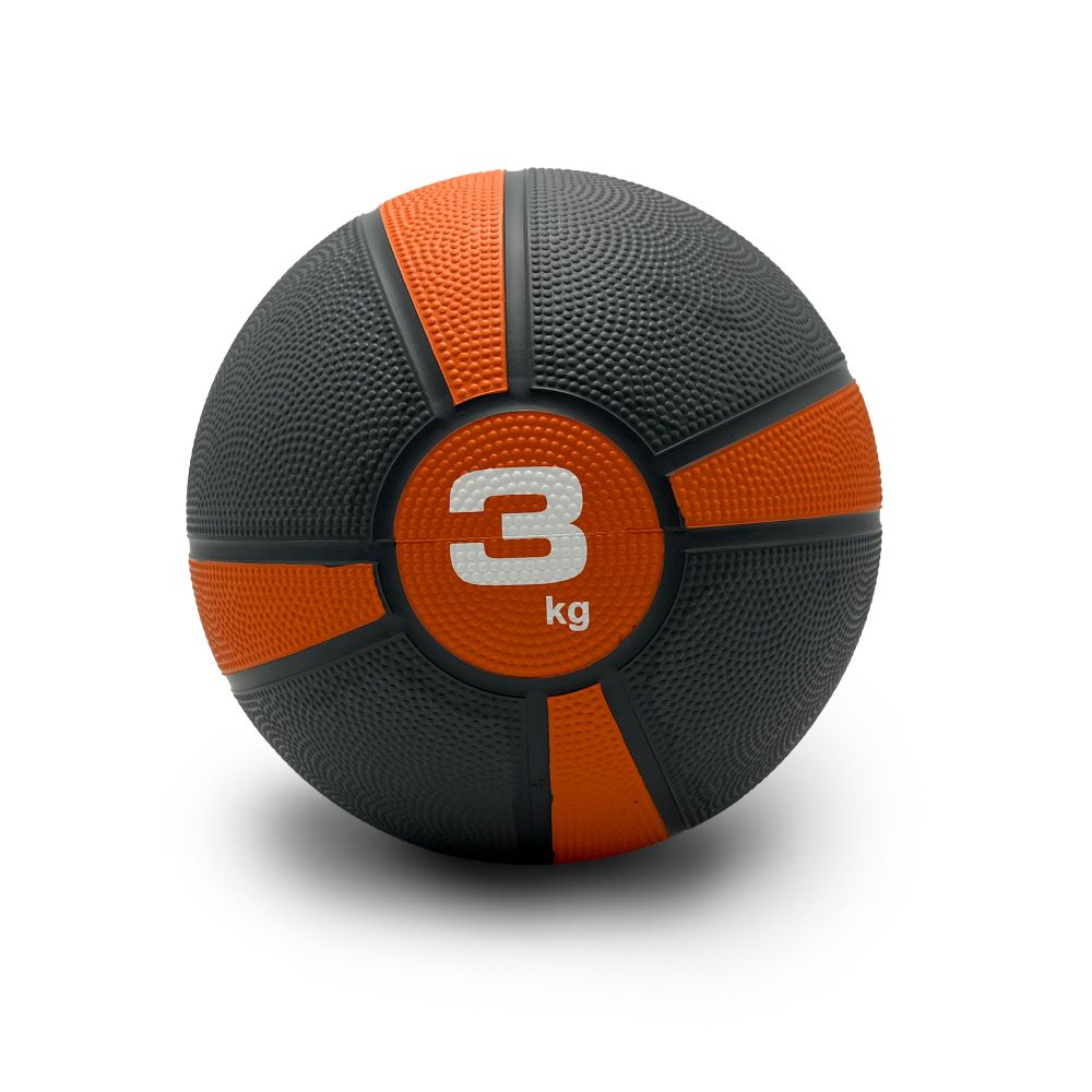 Фото Медбол UNIX Fit PRO 3 кг оранжевый