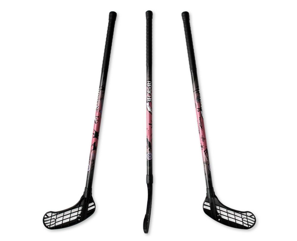 Фото Клюшка флорбольная ACITO APACHE 33 CORAL 80 Round - Левый