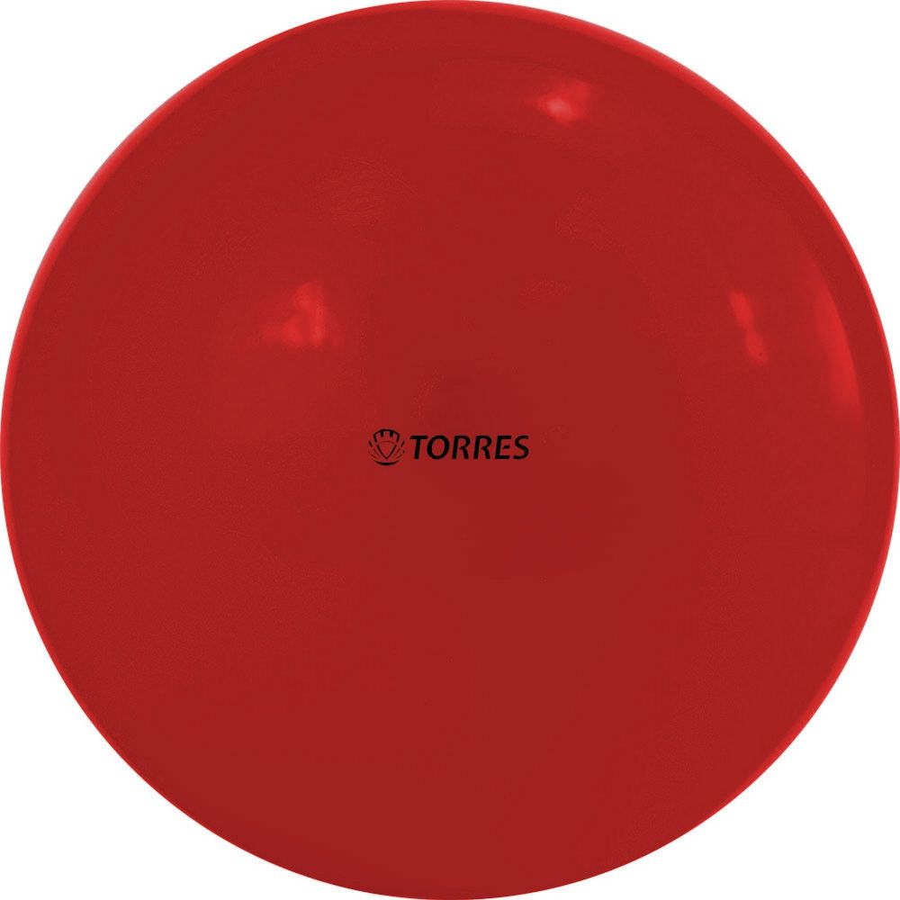 Фотографии Мяч для художественной гимнастики однотонный d19см Torres ПВХ AG-19-03 красный