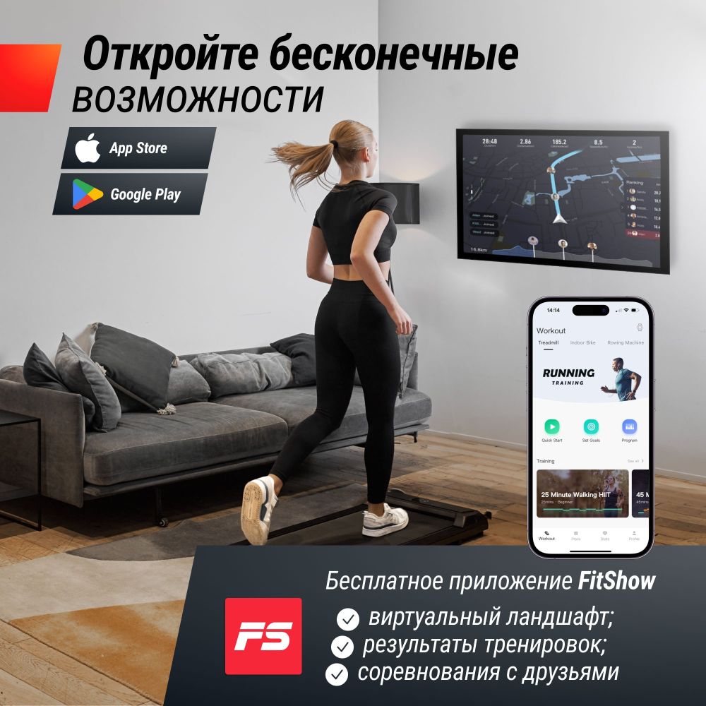Картинки Беговая дорожка UNIX Fit R-220