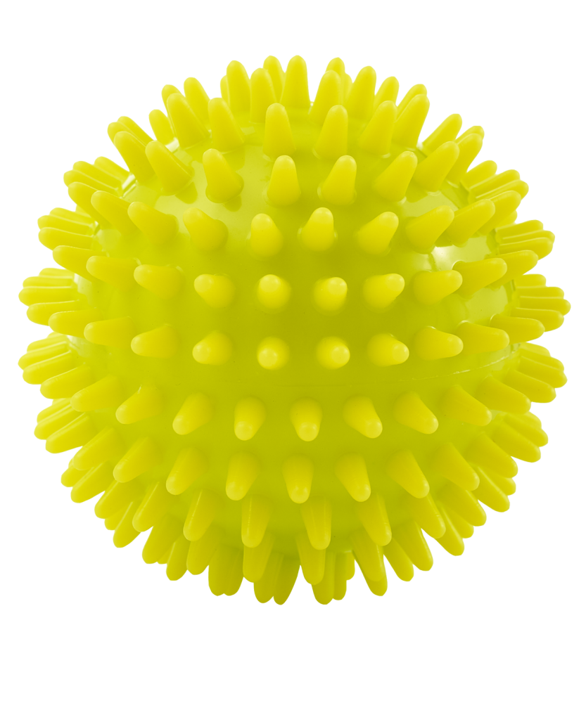 Фото Мяч массажный GB-602 8 см, лаймовый