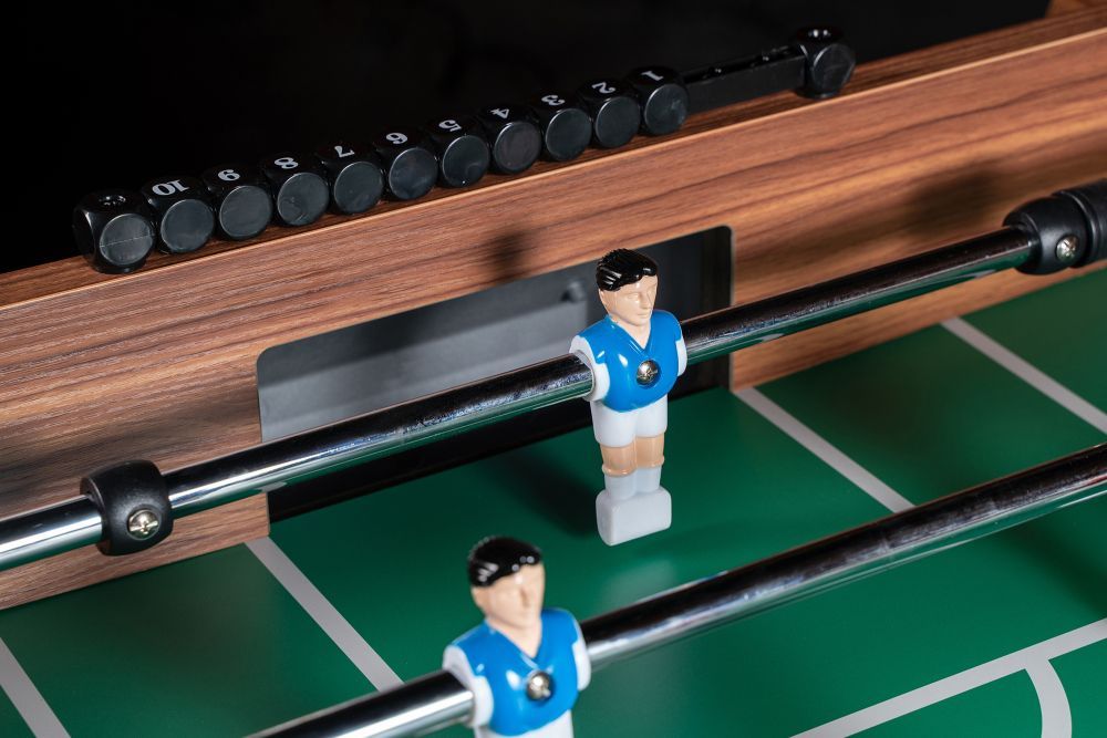 Фотографии Игровой стол - футбол "PlayOff" коричнево-серый
