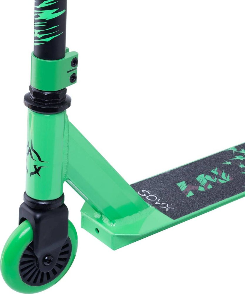 Фотографии Самокат трюковый XAOS Ivy d100 мм Green
