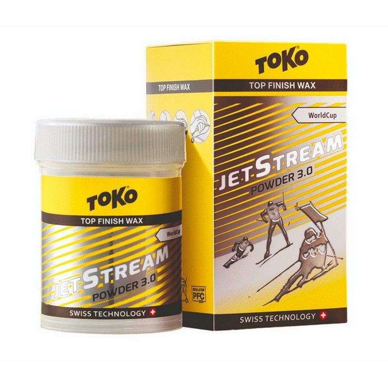 Фотографии Ускоритель TOKO JetStream Powder 3.0 Yellow (порошок) (0°С -4°С) 30 г 5503014