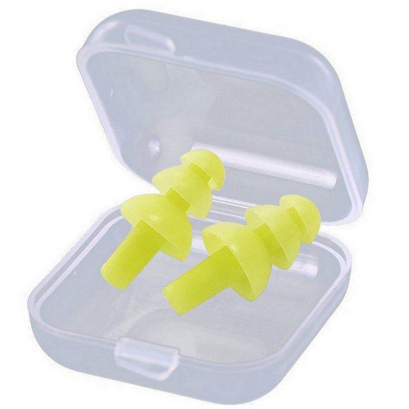 Фото Беруши Универсальные в боксе Sportex SWM-101 желтый