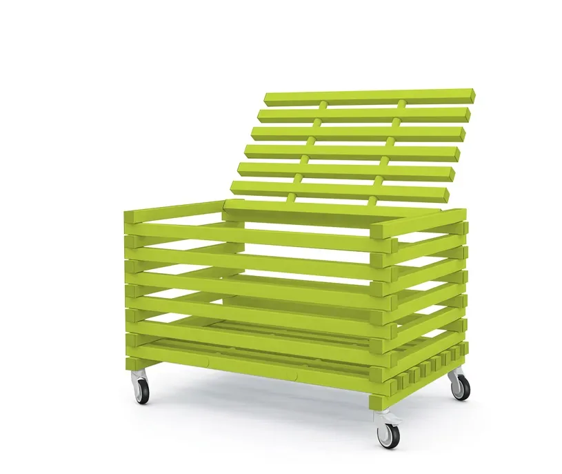 Фотографии Корзина с крышкой тип 2