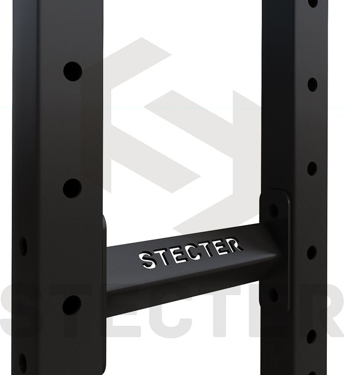 Стеллажная стойка - двойная с перемычкой Stecter (к-кт) Н=1160 мм 2463
