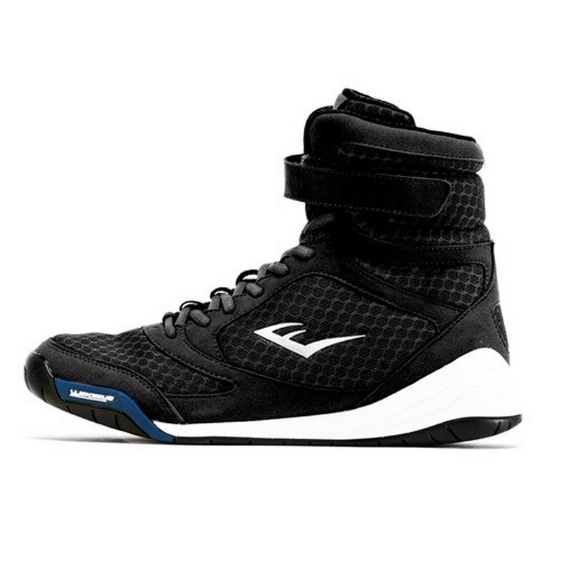 Фото Боксерки Everlast Pro Elite High Top черн/бел. P00001075 BK/WH