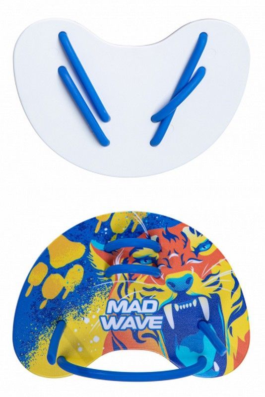 Фотографии Лопатки Mad Wave Paddles Finger Fun M0743 03 0 04W синий