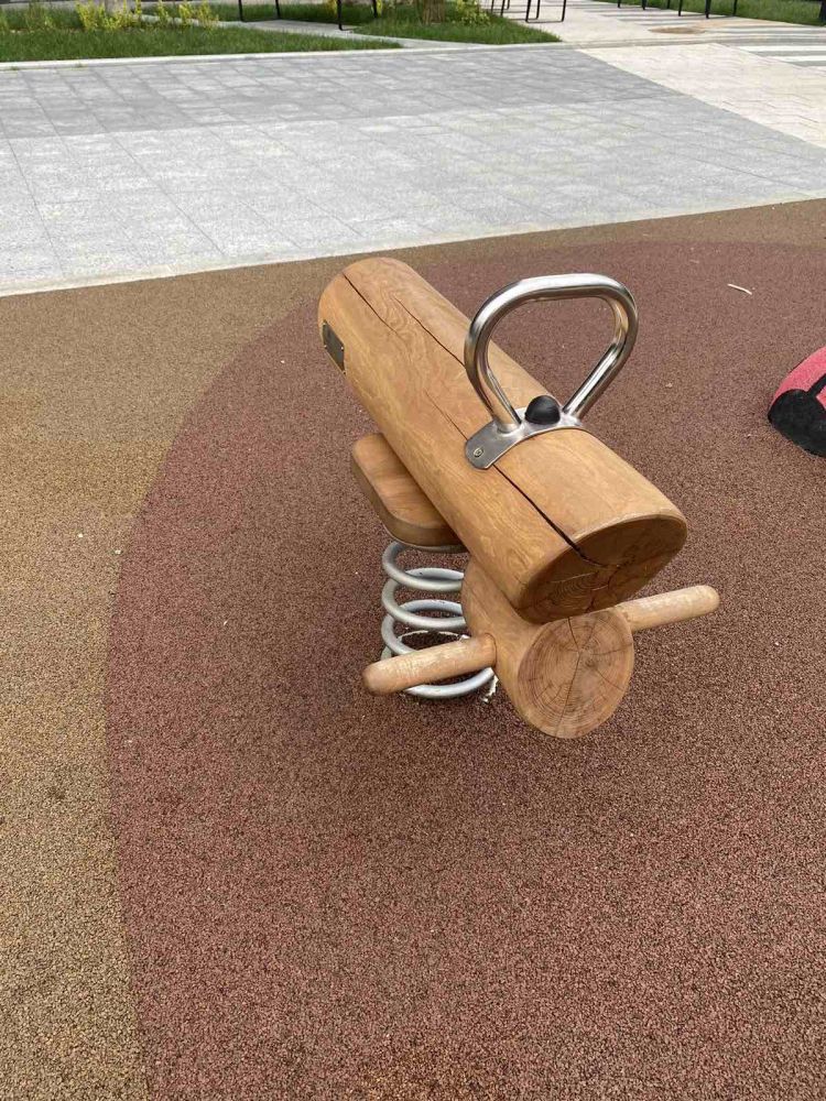 Фотографии Качалка на пружине HARDWOOD «Гарленд»
