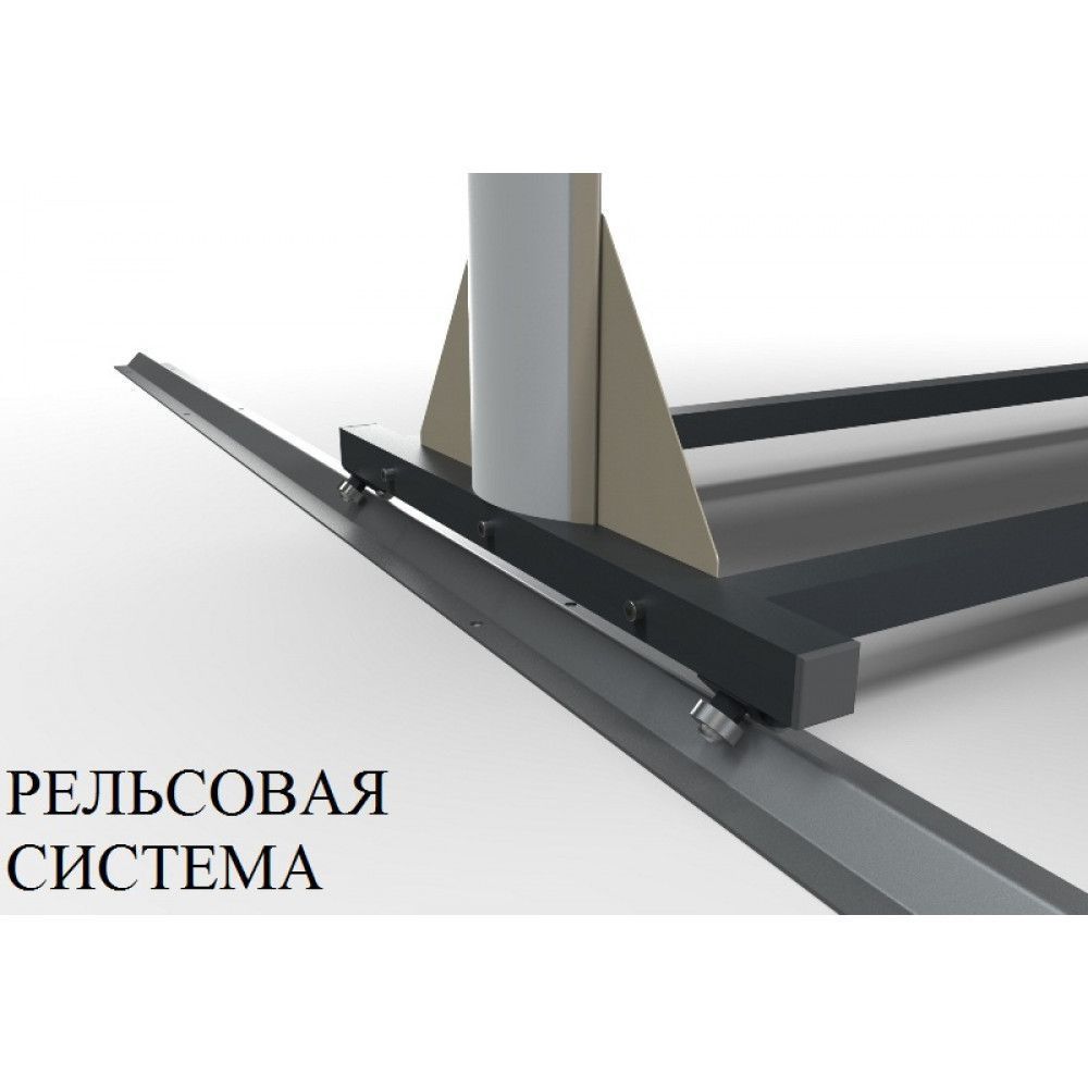 Фотографии Стеллаж «Премиум» для  коньков на 50 пар, 5 полок, двухсторонний, 2190х1250х670, KPD5-50