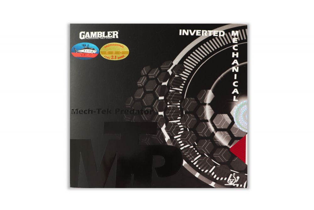 Фотографии Накладка для ракетки GAMBLER MECH-TEK 2.1MM RED