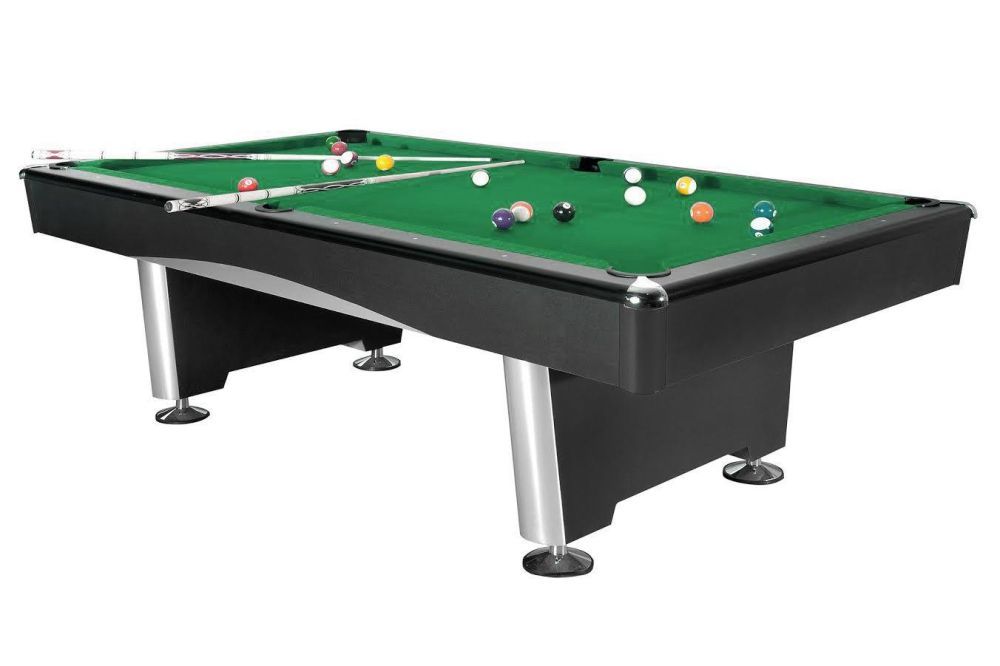 Фотографии Бильярдный стол для пула Dynamic Billard "Triumph" 7 футов (черный) в комплекте, аксессуары и сукно