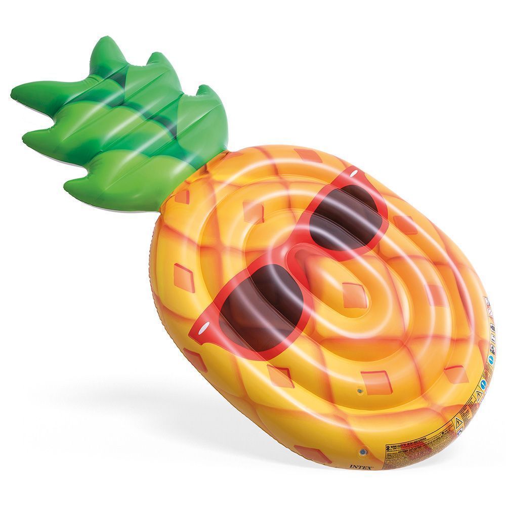 Фото Надувной матрас для плавания Intex 216х107х23см Веселый ананас 58790