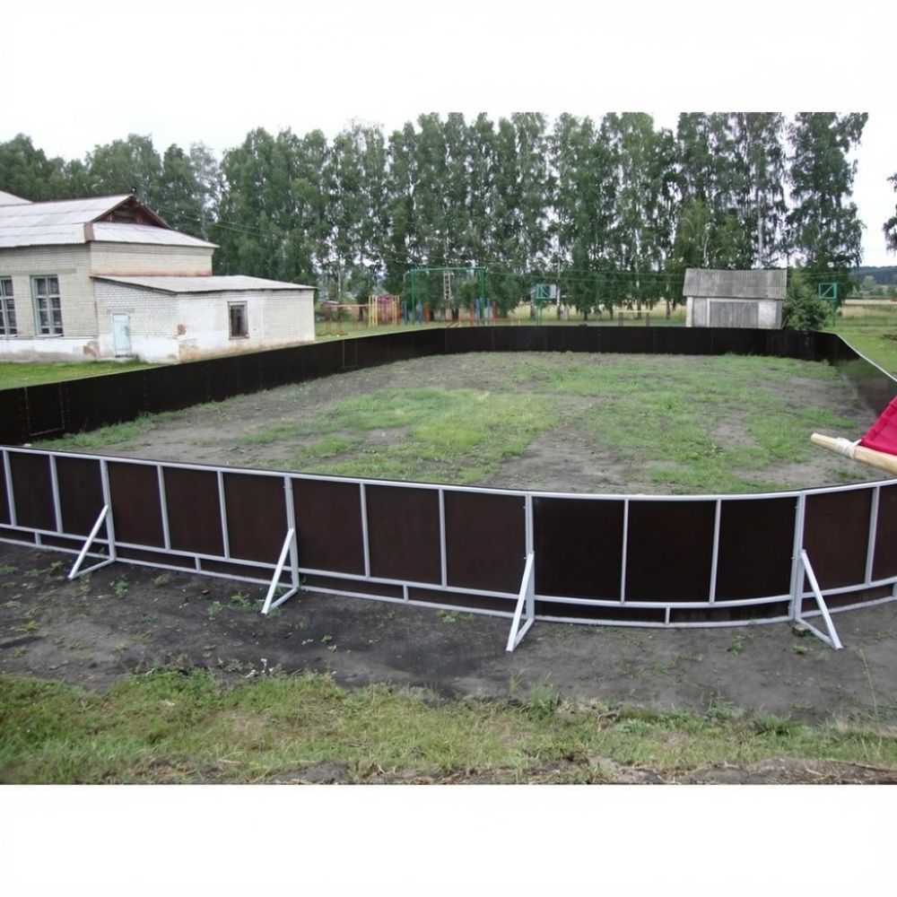 Фотографии Хоккейная коробка, борта фанера 12 мм, 40х20