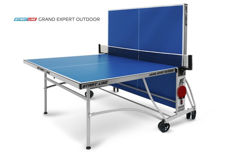 Фотографии Стол теннисный GRAND EXPERT 4 Всепогодный Синий