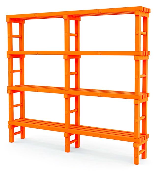 Фотографии Стеллаж пластиковый, 2 м