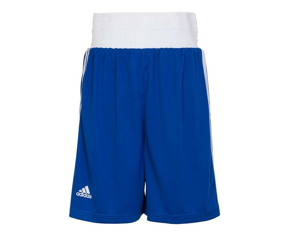 Фотографии Шорты боксерские Adidas Boxing Short Punch Line синие