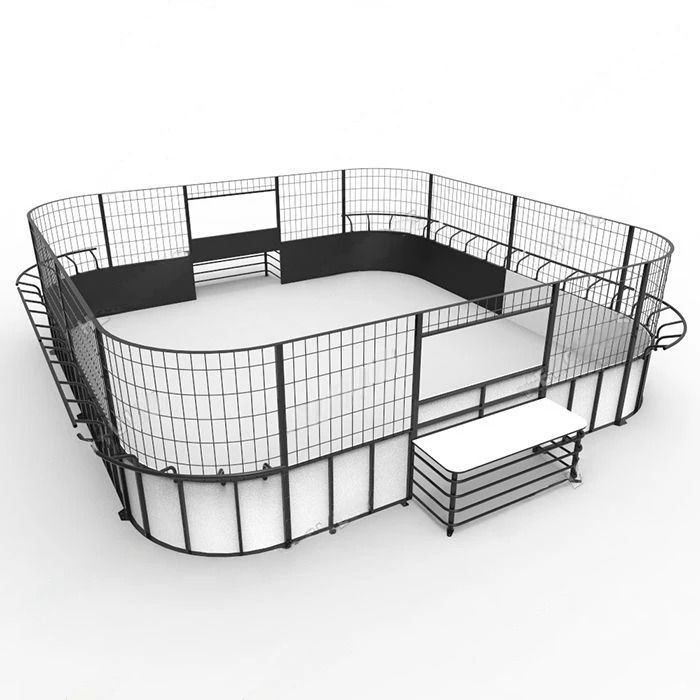 Фото Панна площадка стальная квадратная с высоким бортом