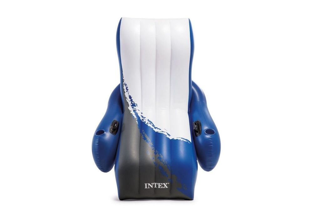 Фотографии Кресло-шезлонг Intex 180х135 см, с подстаканником и ручкой 58868