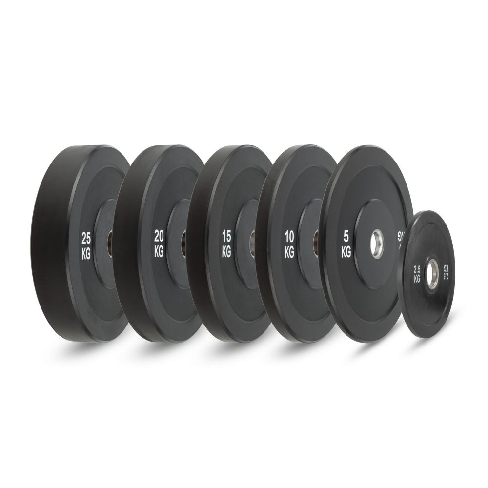 Диск бамперный 51 мм, обрезиненный 25 кг, VictoryFit VF-D51250