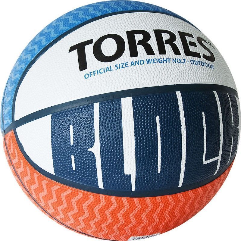 Фото Мяч баскетбольный Torres Block B02077 р.7