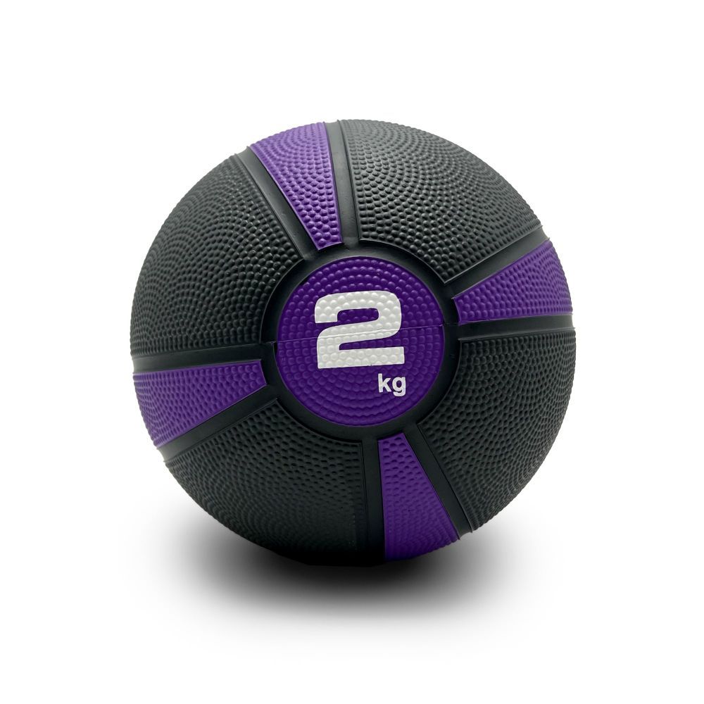 Медбол UNIX Fit PRO 2 кг фиолетовый