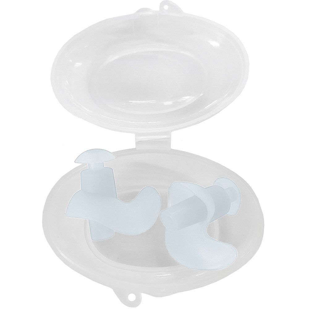 Фотографии Беруши силиконовые анатомические в боксе Sportex B31575 прозрачные