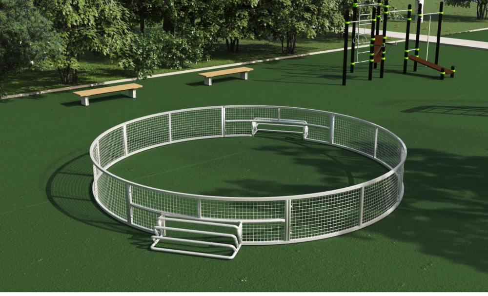 Фото Круглый ринг для панны с низким бортом