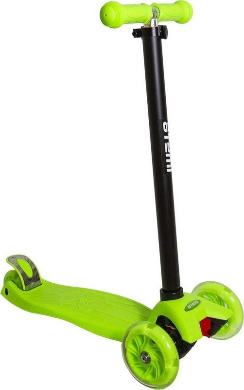 Фотографии Самокат детский Atemi Super Rider AKC02B зеленый
