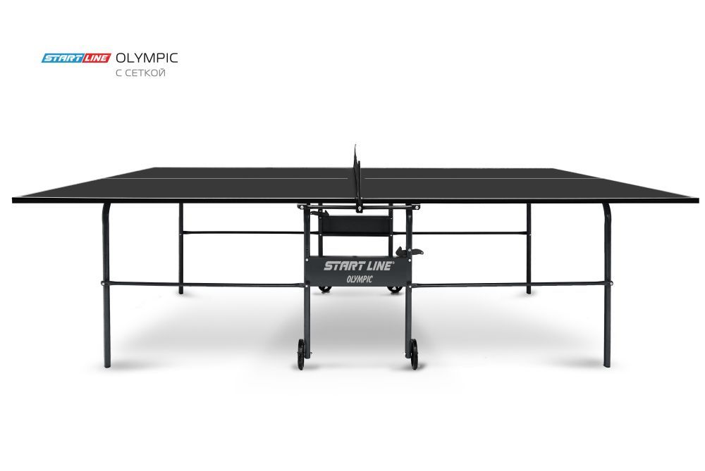 Фотографии Стол теннисный Olympic с сеткой Black