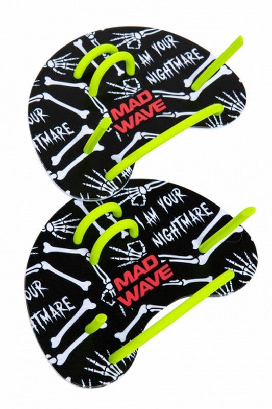 Фотографии Лопатки Mad Wave Paddles Finger Fun M0743 03 0 02W черный