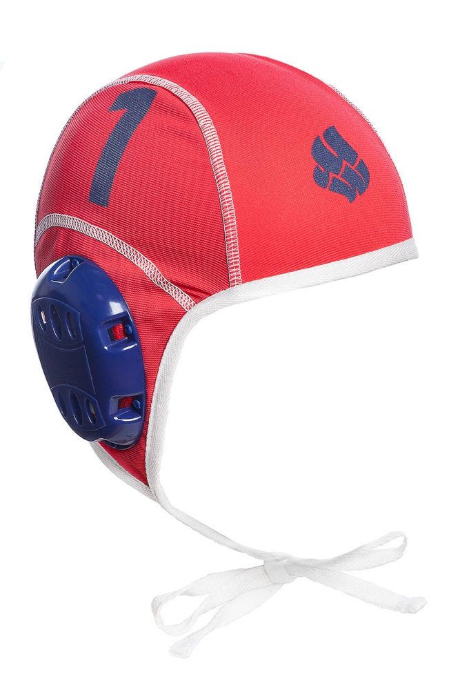 Фотографии Шапочка для водного поло Mad Wave Waterpolo Caps M0597 02 01 05W красный