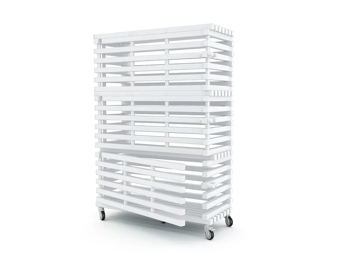 Фотографии Шкаф–стеллаж 3–секционный закрывающийся