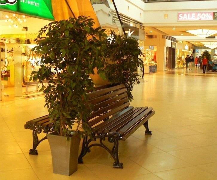Фотографии Скамейка чугунная «Классика»