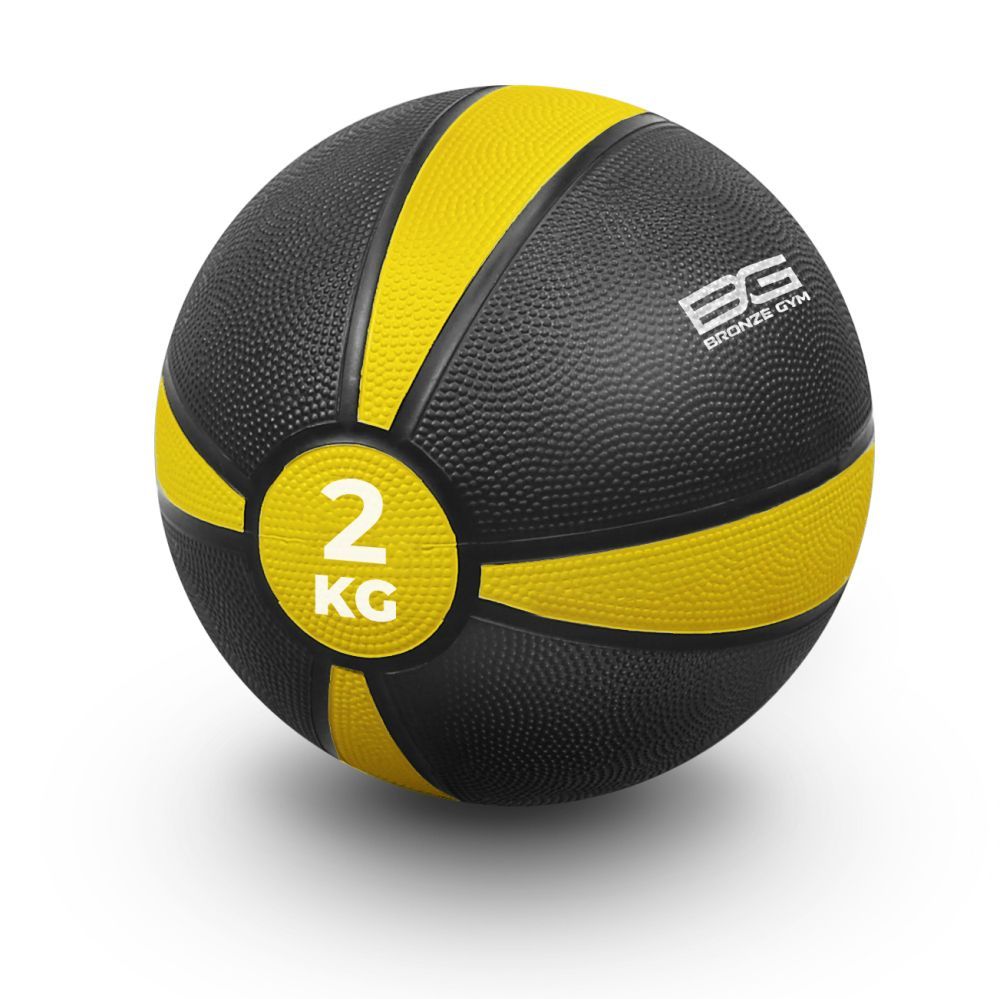 Фото Медбол резиновый BRONZE GYM, 2 кг.