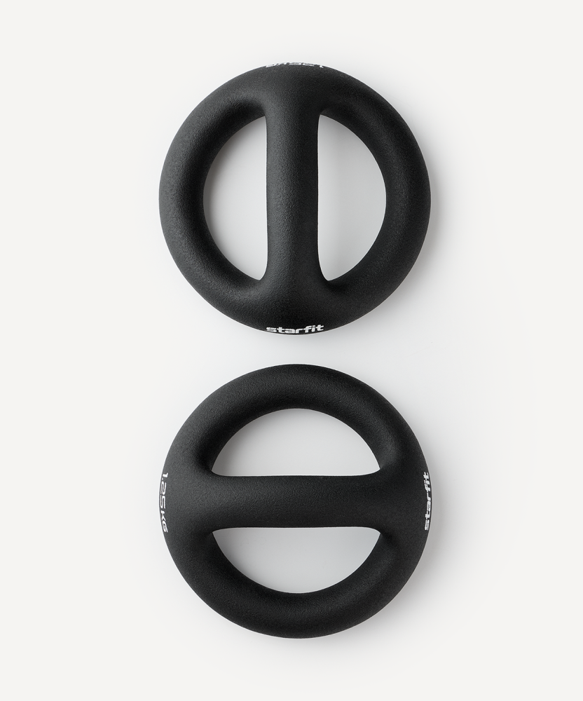 Фото Гантели-упоры для отжиманий DB-801 1,25 кг, черный