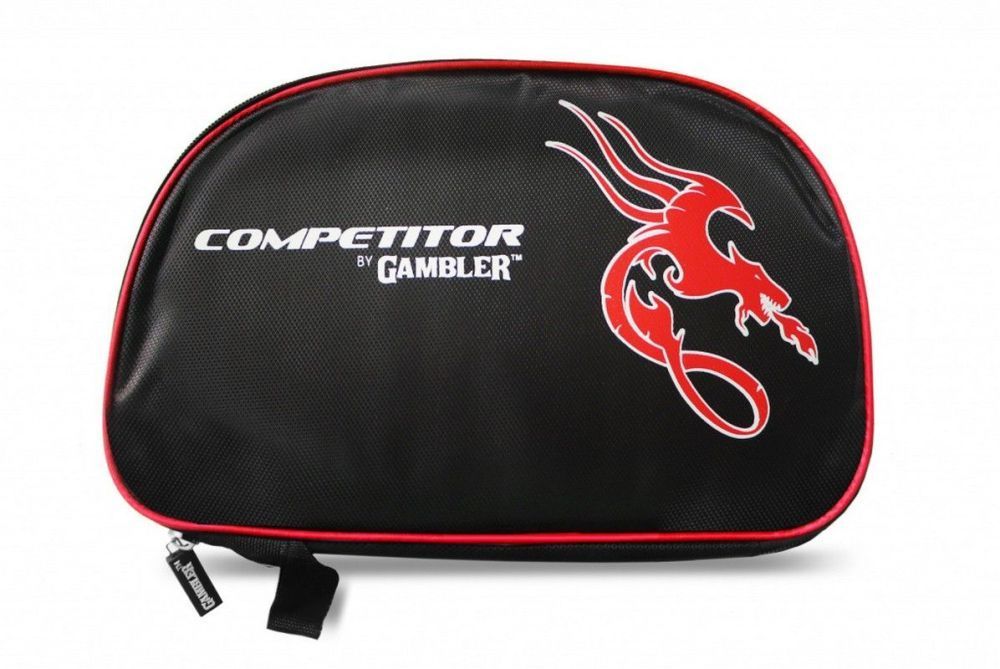 Фото Чехол для ракеток Gambler Double padded dragon cover GDC-1 red