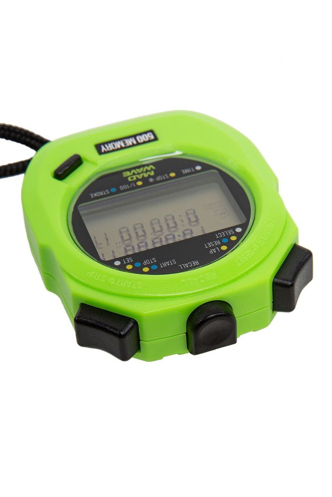 Фотографии Секундомер Mad Wave Stopwatch SW-500 memory M1402 09 5 00W зеленый