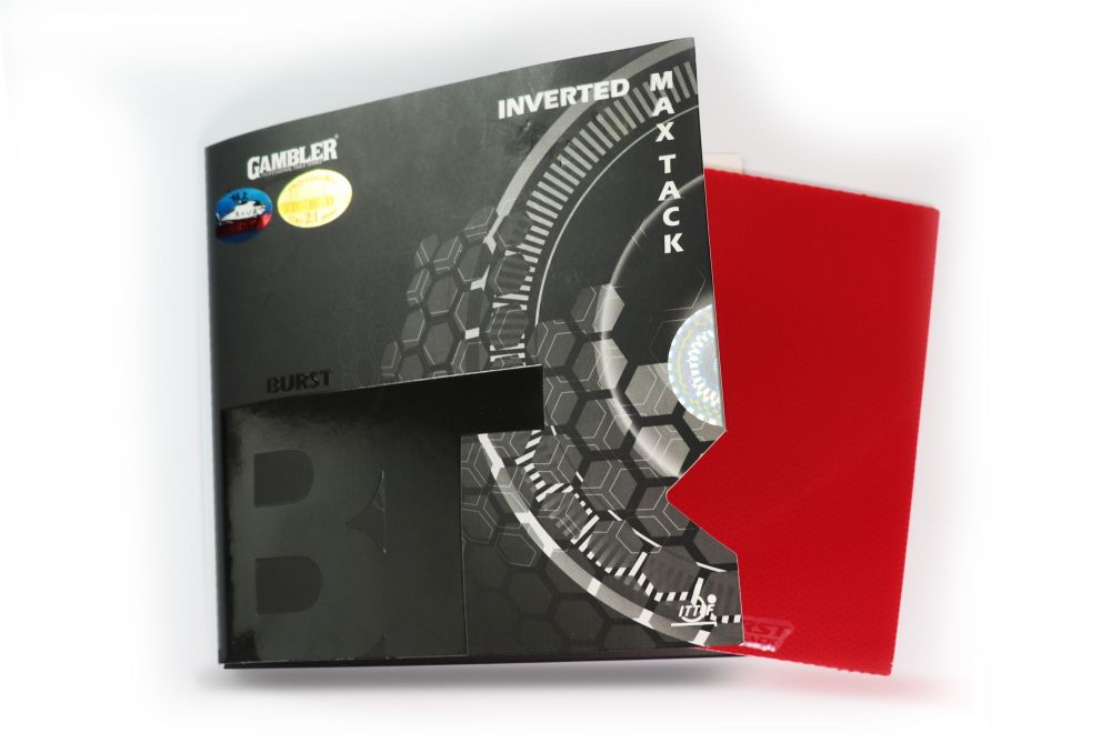 Фотографии Накладка для ракетки GAMBLER BURST 2.1MM RED