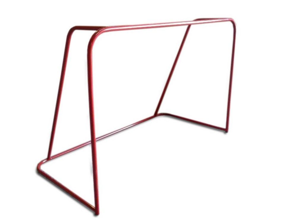 Фото Ворота для футбола 120х80х60см детские, цельносварные, без сетки, 1 шт Pioner A15439