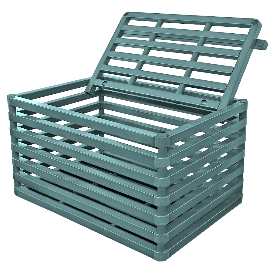 Фото Корзина «Бокс» с крышкой