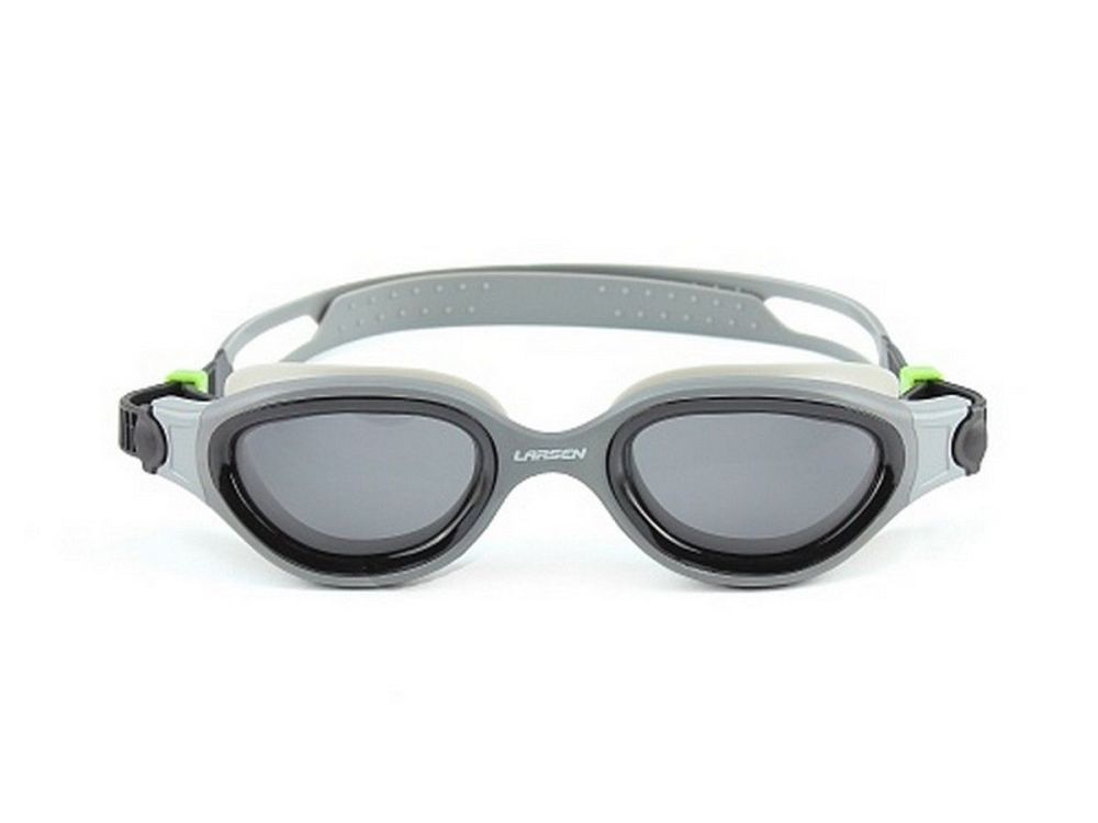 Фотографии Очки плавательные Larsen GG1711 dark Smoke\Silver/Black