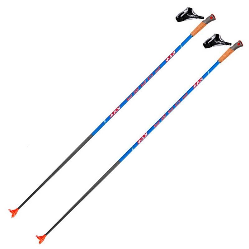 Фото Лыжные палки KV+ Forza Blue Clip 22P016B голубой