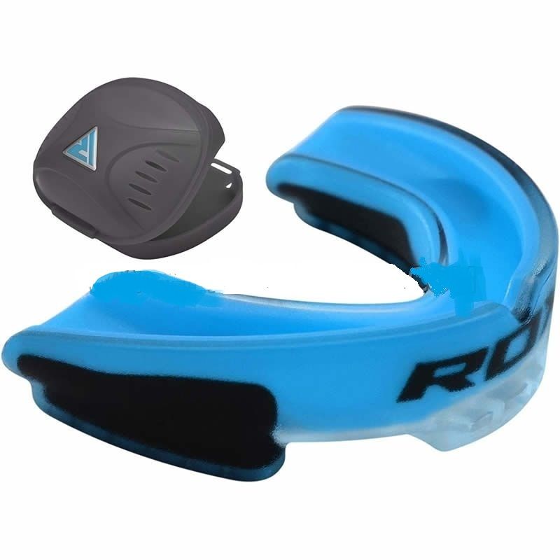 Фото Капа RDX Adult 1-челюст. Single син. (бокс) GGS-3UA