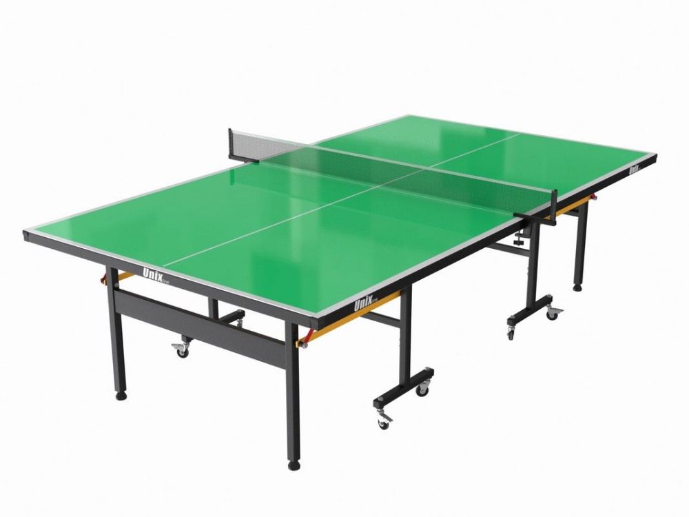 Фото Всепогодный теннисный стол Unix line Outdoor 6mm TTS6OUTGR green